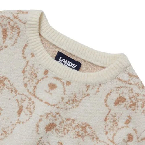 Girls Jacquard Knit Sweater