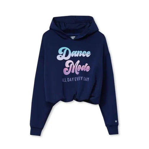 Girls Long Sleeve Bubble Active Hoodie