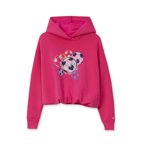 Girls Long Sleeve Bubble Active Hoodie