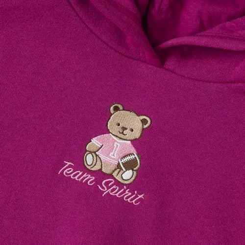 Girls Fleece Pullover Hoodie