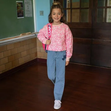 Girls Straight Leg Jeans