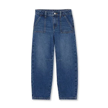 Girls Barrel Leg Pants