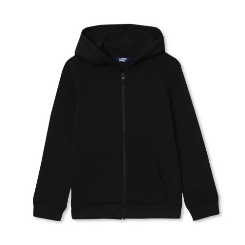 Kids Solid Fleece Zip Hoodie