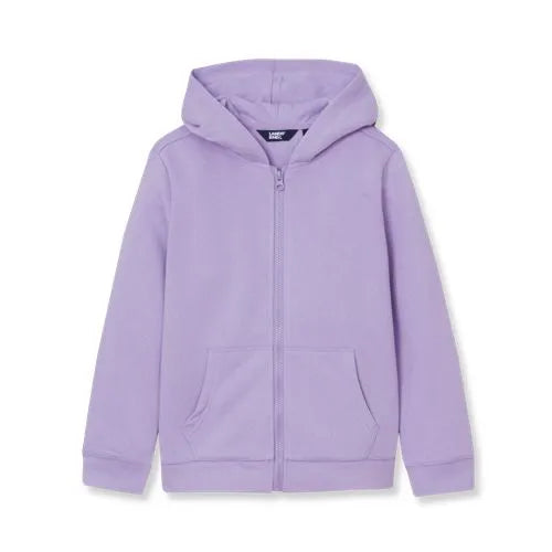 Kids Solid Fleece Zip Hoodie