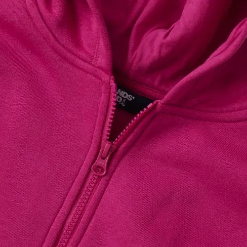 Kids Solid Fleece Zip Hoodie