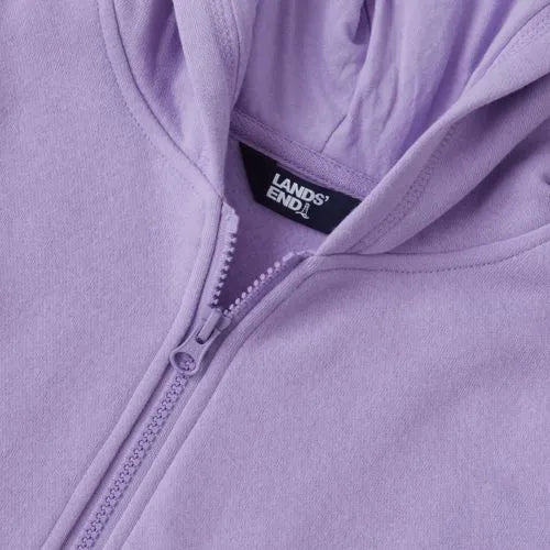 Kids Solid Fleece Zip Hoodie