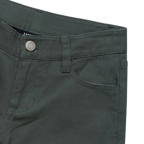Girls Wide Leg Twill Pants