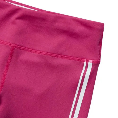 Girls Active Flare Leggings with Side Stripe