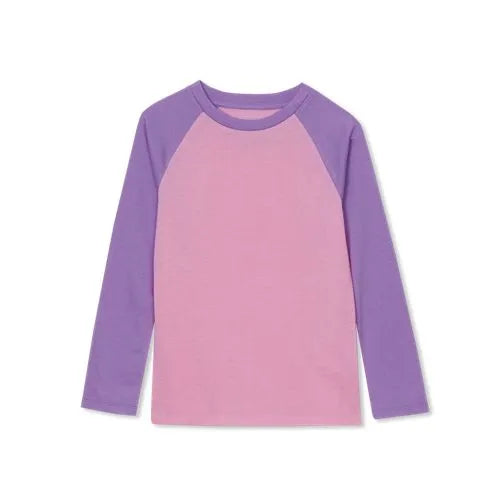 Kids Raglan Jersey Pajama Tee