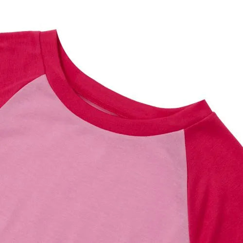 Kids Raglan Jersey Pajama Tee