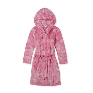 Kids Embossed Plush Robe
