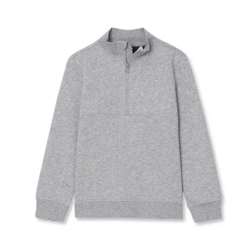 Boys Long Sleeve Fleece Quarter Zip
