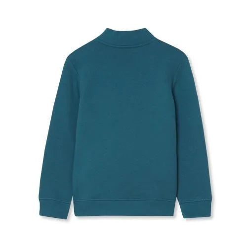 Boys Long Sleeve Fleece Quarter Zip