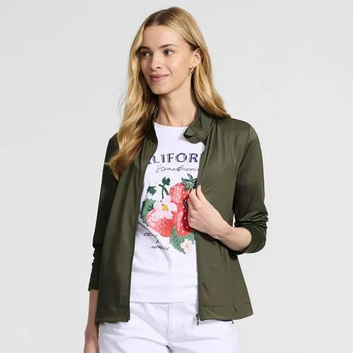 Women's Long Sleeve Sunshade Full Zip Jacket