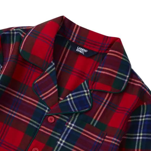 Kids Flannel 2 Piece Pajama Set