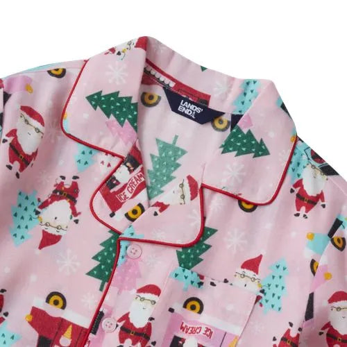 Kids Flannel 2 Piece Pajama Set