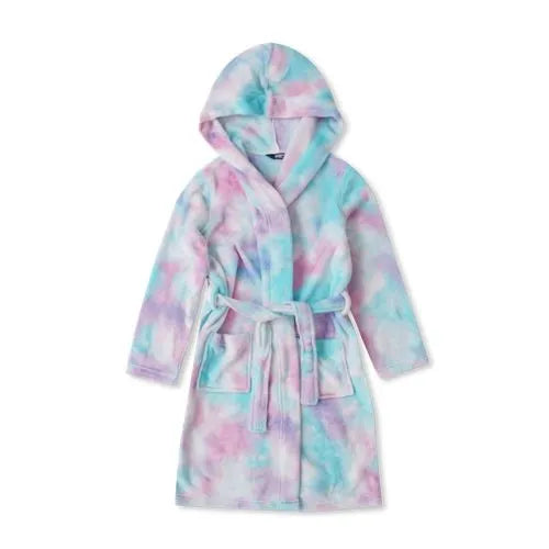 Kids Hooded Fleece Robe