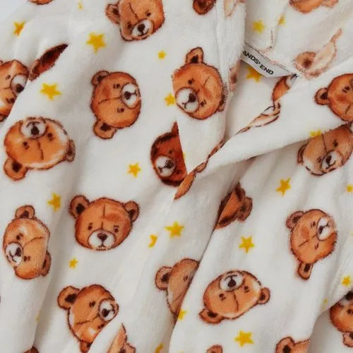 Kids Hooded Fleece Robe