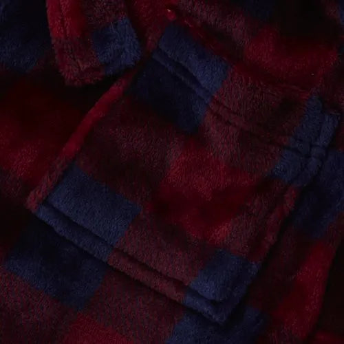 Kids Hooded Fleece Robe