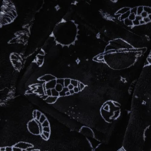 Kids Hooded Fleece Robe