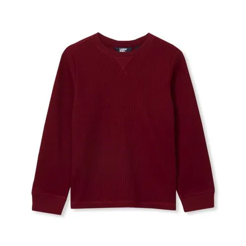 Boys Long Sleeve Waffle Thermal Shirt