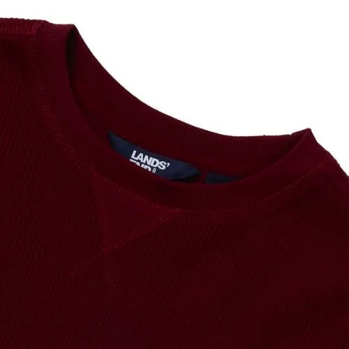 Boys Long Sleeve Waffle Thermal Shirt