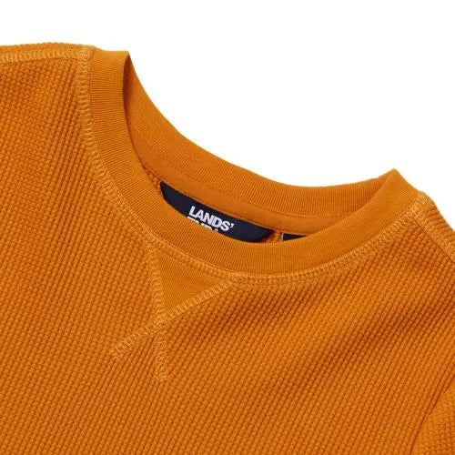Boys Long Sleeve Waffle Thermal Shirt
