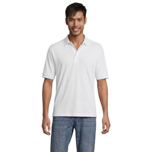Men's Short Sleeve Supima Polo 3 Pack