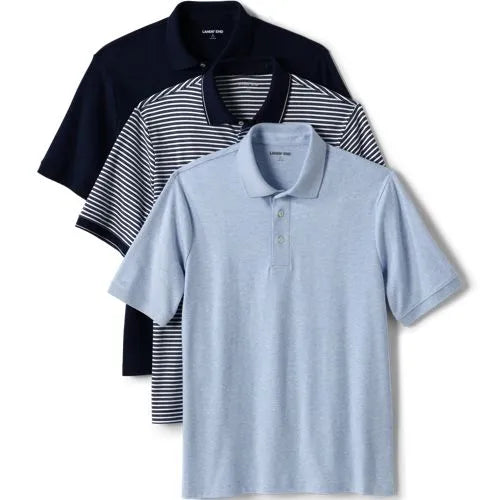 Men's Short Sleeve Supima Polo 3 Pack