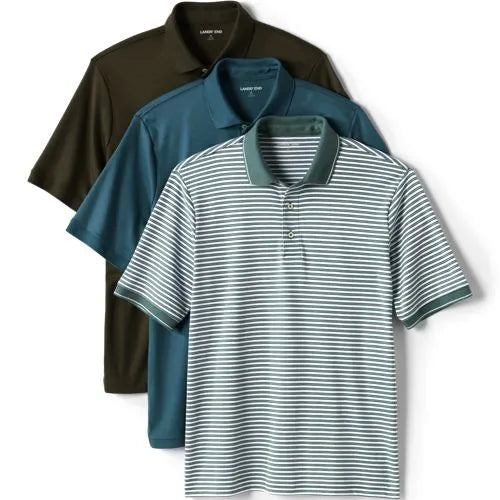 Men's Short Sleeve Supima Polo 3 Pack