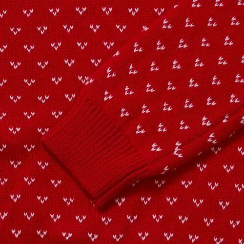 Boys Intarsia Holiday Crewneck
