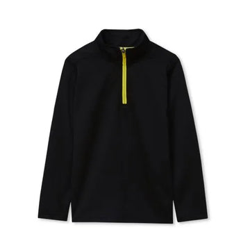 Boys Active Space Dye Quarter Zip Pullover