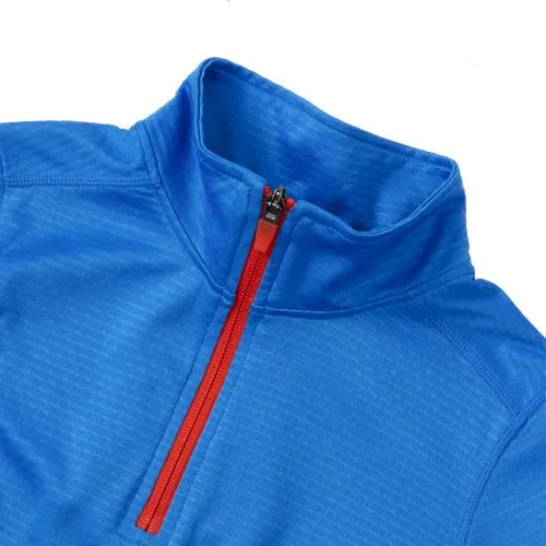 Boys Active Space Dye Quarter Zip Pullover