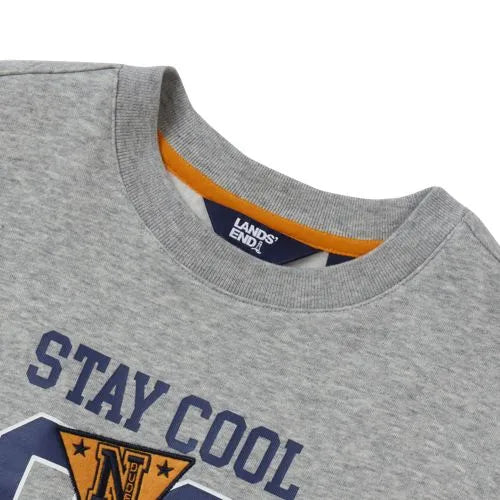 Boys Graphic Crew Neck Sweatshirt