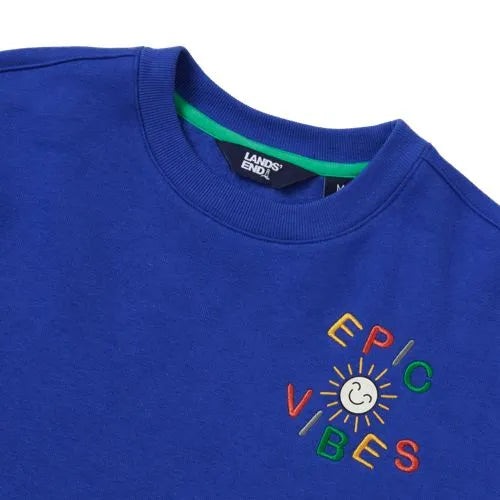 Boys Graphic Crew Neck Sweatshirt