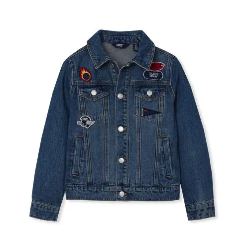 Boys Patch Denim Jacket