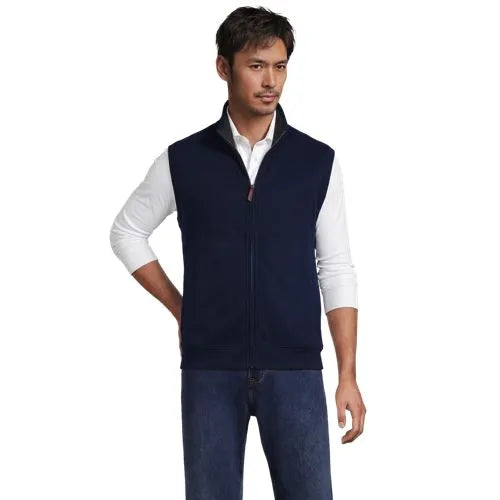 Men's Bedford Rib Full Zip Vest