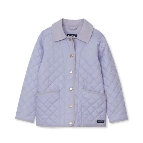 Girls Quilted Water Resistant Jacket