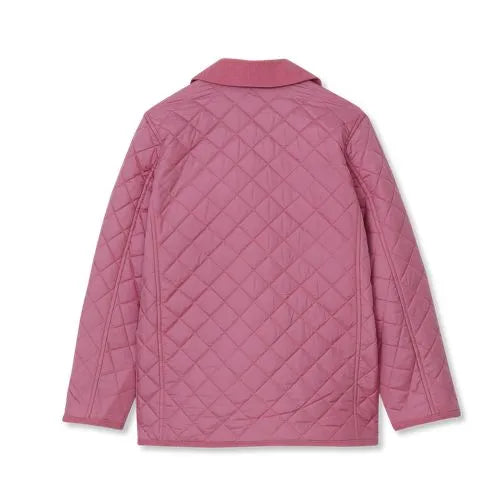 Girls Quilted Water Resistant Jacket
