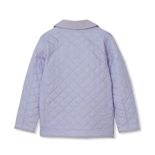 Girls Quilted Water Resistant Jacket