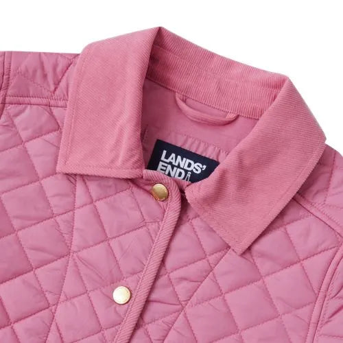 Girls Quilted Water Resistant Jacket