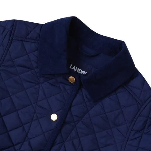 Girls Quilted Water Resistant Jacket