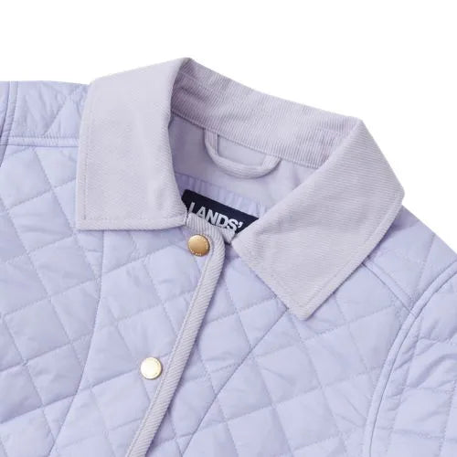 Girls Quilted Water Resistant Jacket