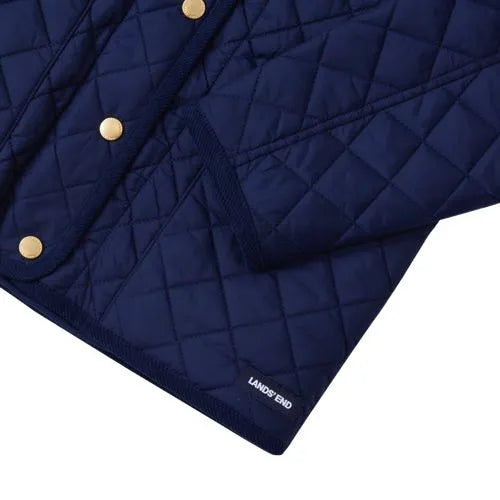 Girls Quilted Water Resistant Jacket