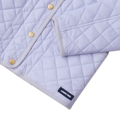 Girls Quilted Water Resistant Jacket