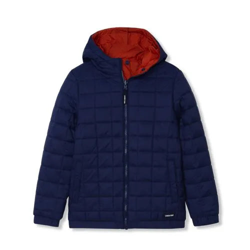 Kids Quilted Reversible Water Resistant Jacket