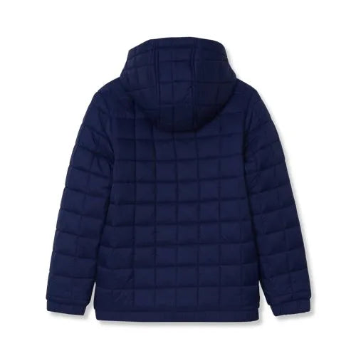 Kids Quilted Reversible Water Resistant Jacket
