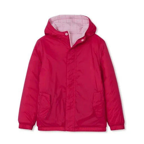 Kids Quilted Reversible Water Resistant Jacket
