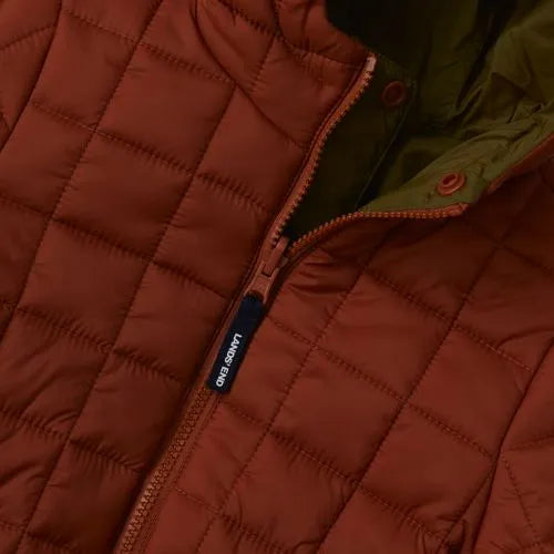 Kids Quilted Reversible Water Resistant Jacket