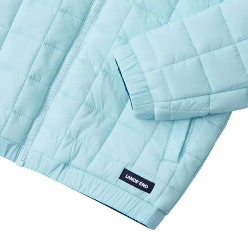 Kids Quilted Reversible Water Resistant Jacket